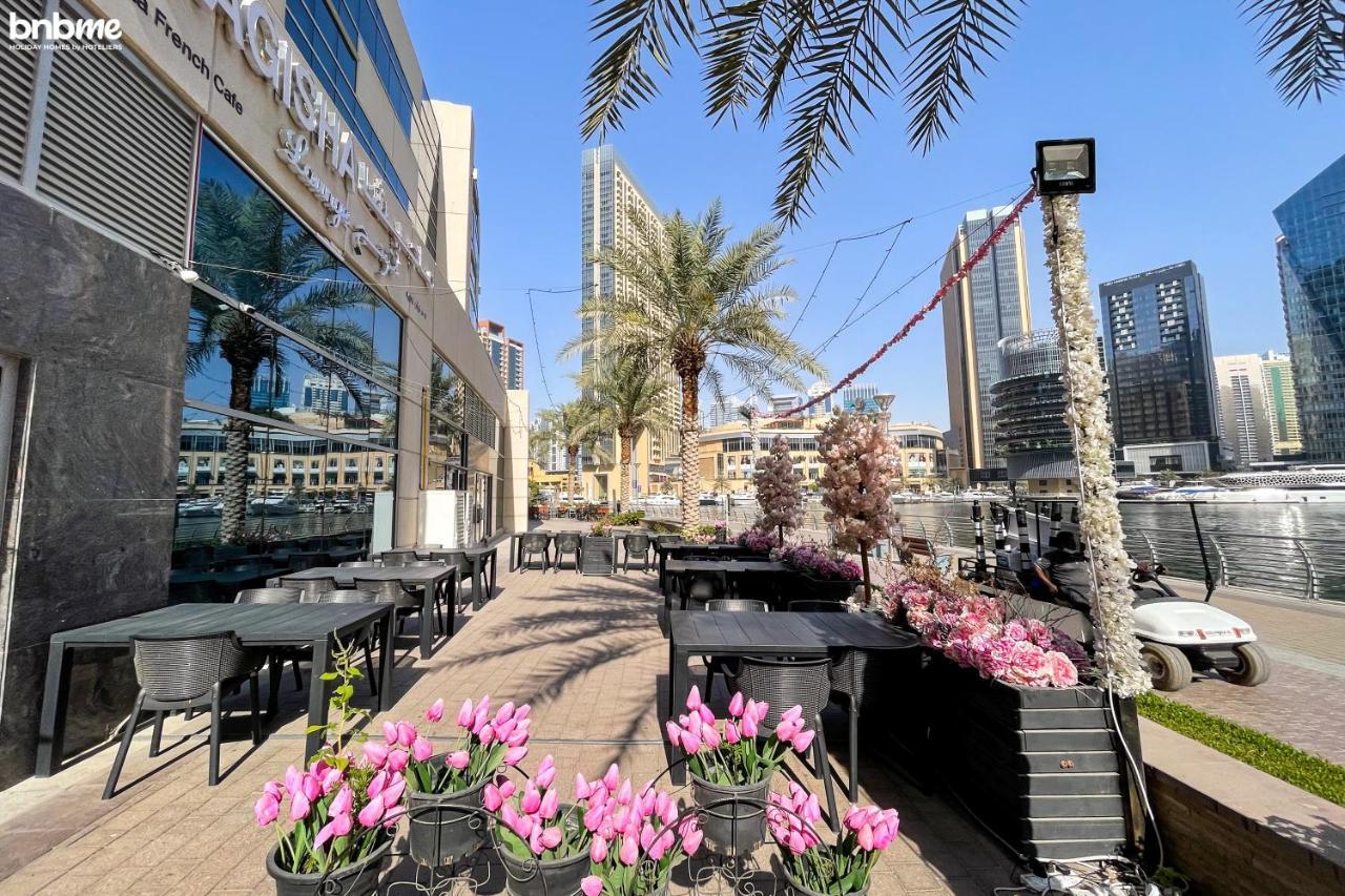 شقة Bnbme - Bay Central دبي المظهر الخارجي الصورة